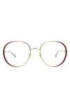 Chloé 56mm Round Optical Glasses