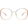 Chloé 57mm Square Optical Glasses