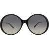 Chloé Round-frame Recycled Acetate Sunglasses In Black