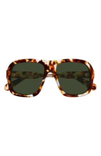 CHLOÉ CHLOÉ 58MM SQUARE SUNGLASSES