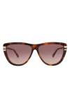 Chloé Square-frame Recycled Acetate Sunglasses In Brown