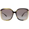 Chloé 59mm Square Sunglasses In Brown