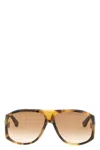 Chloé 60 Sunglasses Brown In Brown