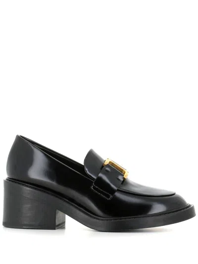 Chloé Marcie 60 Shiny Leather Pumps In Black