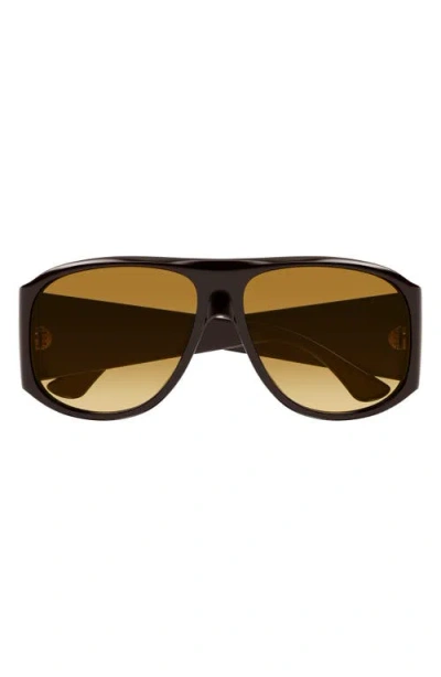 CHLOÉ CHLOÉ 60MM GRADIENT NAVIGATOR SUNGLASSES