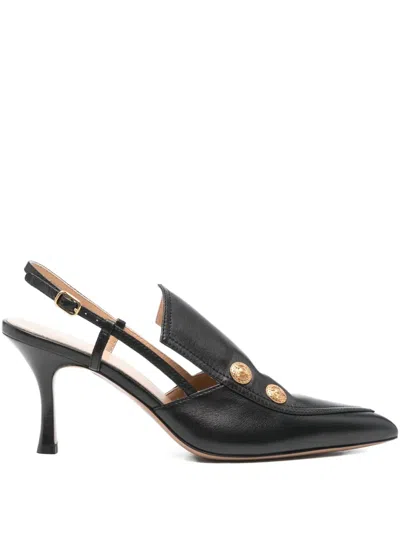 CHLOÉ 75MM AGNES SLINGBACK PUMPS