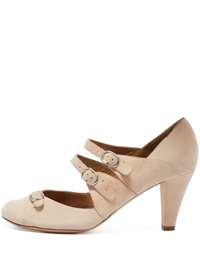 Pre-owned Chloé 80mm Suede Pumps