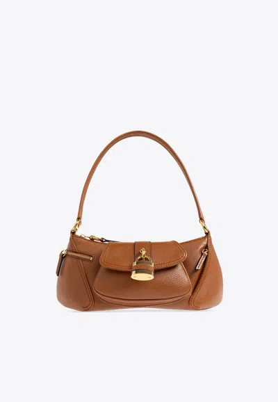 Chloé 99 Shoulder Bag In Grained Leather