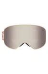 Chloé 99mm Mirrored Ski Mask In Gold