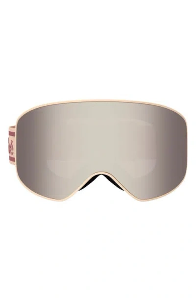 Chloé 99mm Mirrored Ski Mask In Gold