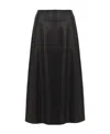Chloé A-line Mid-length Skirt In Black