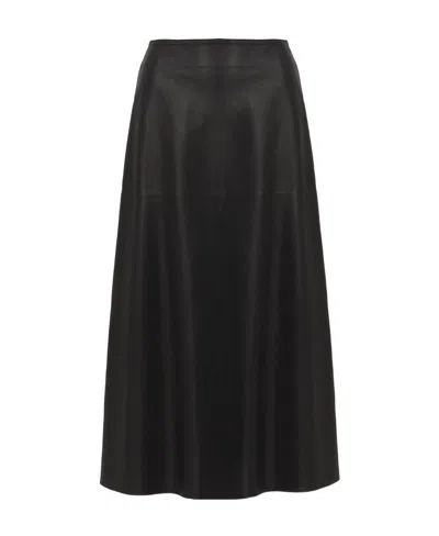 Chloé A-line Mid-length Skirt In Black