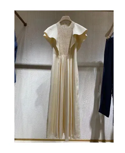Chloé A Long Dress In White