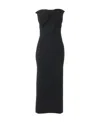 Chloé A Medium-length Dress With Bare Shoulders In Black
