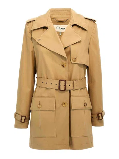 CHLOÉ COTTON TRENCH COAT