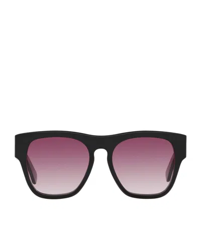Chloé Acetate 06n000477 Sunglasses In Black