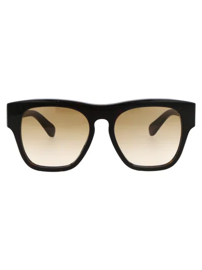 Chloé Acetate Havana Sunglasses In Brown