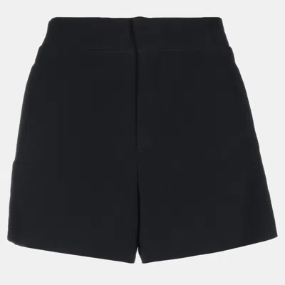 Pre-owned Chloé Acetate Shorts & Bermuda Shorts 34 In Black