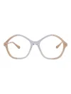 Chloé Square-frame Bio Acetate Optical Frames In Nude