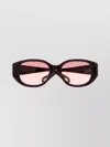 Chloé Acetate Sunglasses Featuring Gold-tone Hardware In Black