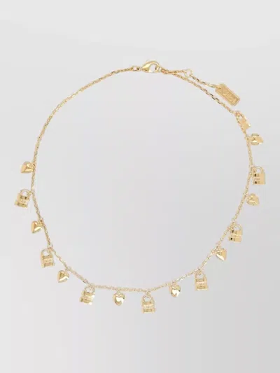 Chloé Adjustable Bracelet Featuring Dangling Charm Accents In Gold