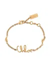 Chloé Adjustable Length Statement Accessory In Gold