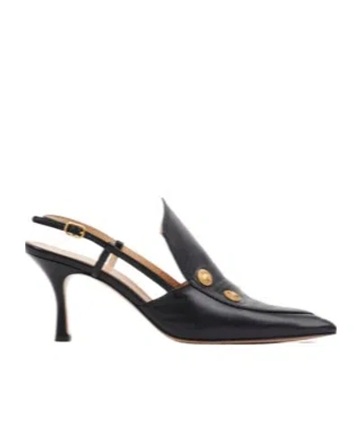 CHLOÉ CHLOÉ POINTED-TOE SLINGBACK SANDALS