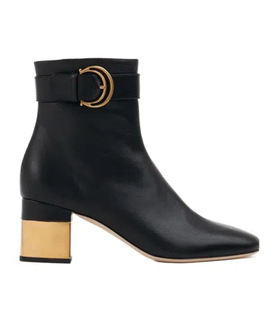 CHLOÉ CHLOÉ ALIZÈ ZIP DETAILED ANKLE BOOTS