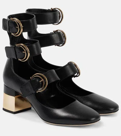 CHLOÉ CHLOÉ ALIZÈ LEATHER PUMPS