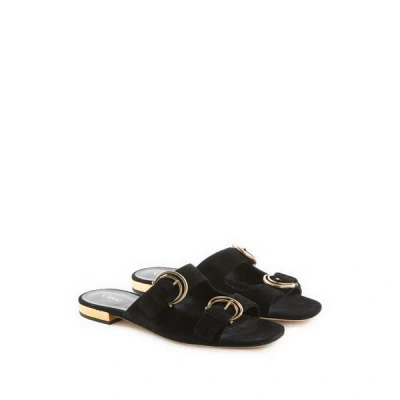 Chloé Sandales Alizè In Black