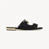 Chloé Mules Alizè Femme Noir Taille 36 100% Peau De Chèvre In Black