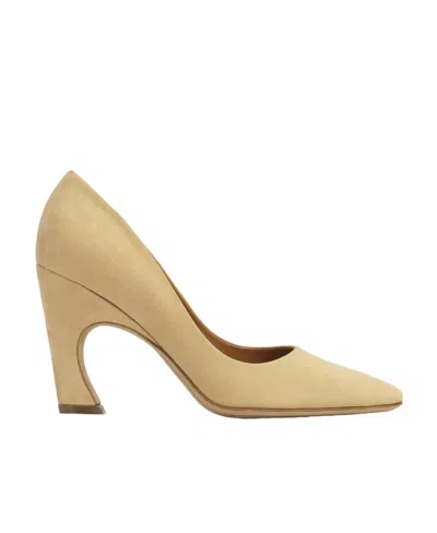 Chloé Almond-shaped Toe High Heels In Nude