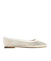 Chloé Off-white Marcie Ballerina Flats In White