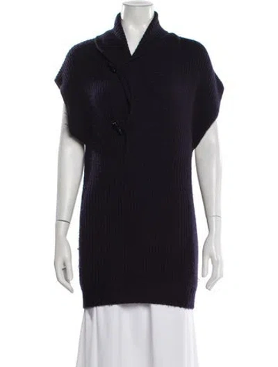 Pre-owned Chloé Alpaca Sweater In Purple