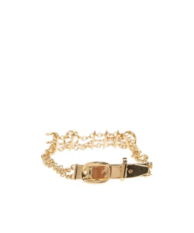 Chloé Alphabet Bracelet In Gold