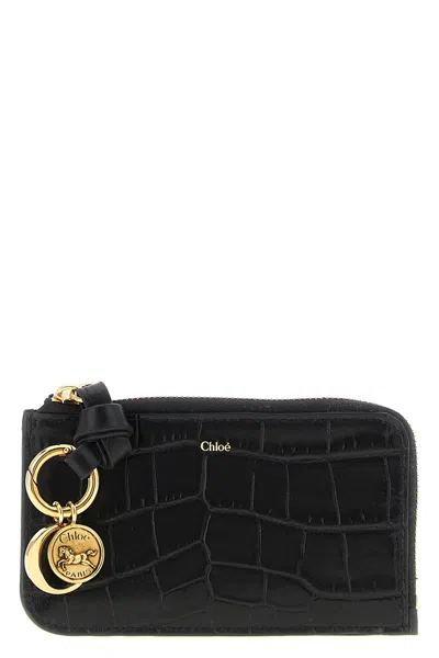 CHLOÉ 'ALPHABET' CARD HOLDER