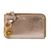 Chloé Alphabet Card Holders In Gold