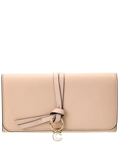 Chloé Alphabet Leather Continental Wallet