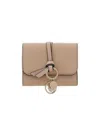 Chloé Alphabet Trifold Wallet In Nude