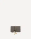 Chloé Women Alphabet Wallet In Gray