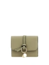 Chloé Alphabet Wallet In Pottery Green
