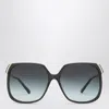 Chloé Aly Square-framed Sunglasses In Silver