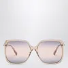Chloé Aly Square-framed Sunglasses