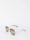 Chloé Chloe Women Aly Sunglasses In Gold