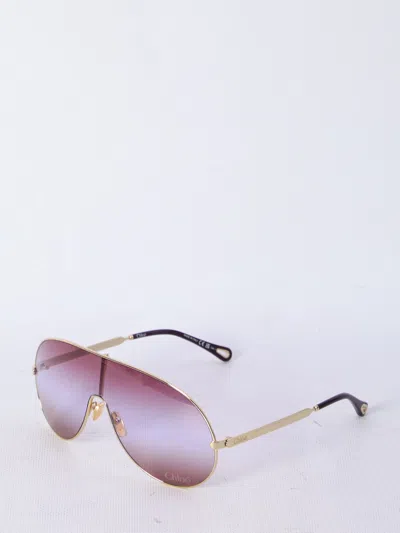 Chloé Aly Sunglasses In Pink