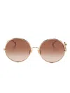 Chloé Women Tondi Occhiali In Brown