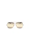 Chloé Aly Sunglasses In Nude