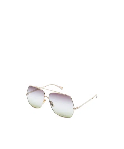 CHLOÉ CHLOÉ EYEWEAR NAVIGATOR FRAME SUNGLASSES