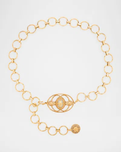 Chloé Amulet Jewelry Belt In Gold