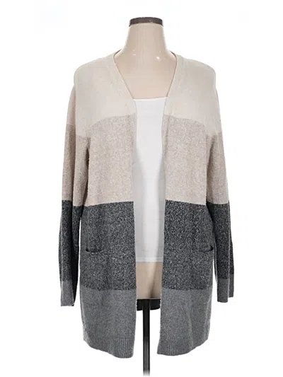 Pre-owned Chloe & Jasmine Cardigan Sweater In Gray